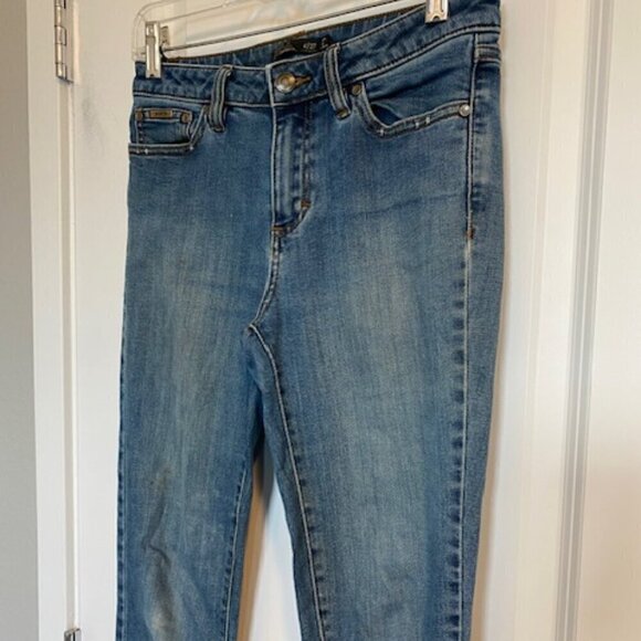 prAna Sienna Stretch Denim True Blue Skinny Jeans Size 4/27 - Picture 8 of 10